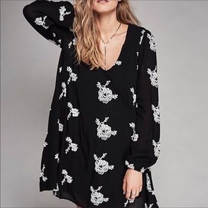 Free People Embroidered Austin Dress